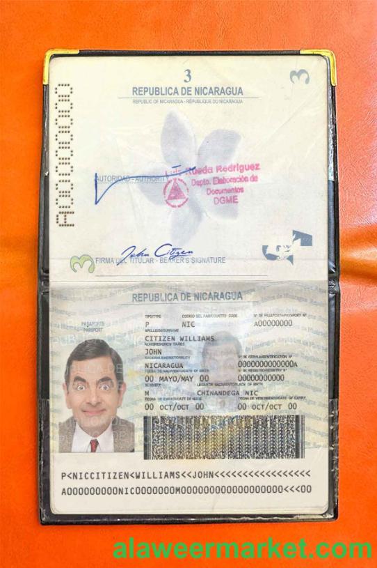 Nicaragua pass photo look